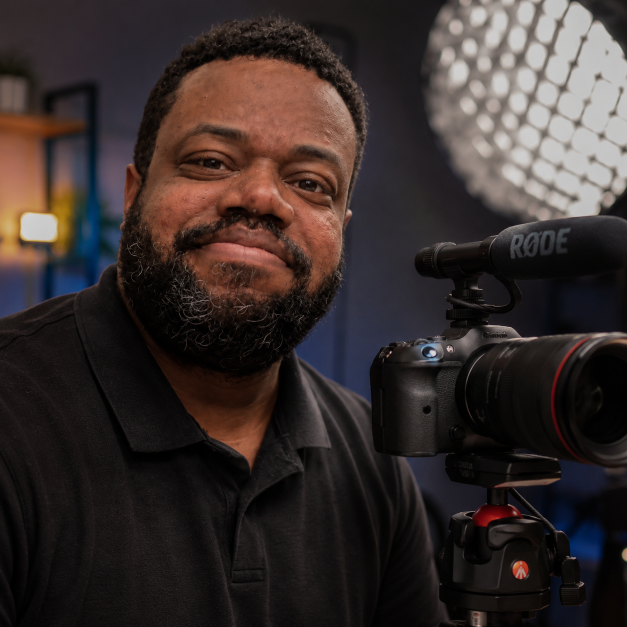 Pete O'Neal Jr., founder of Vidcove Studios